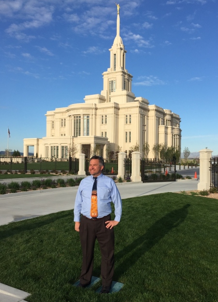Facing East: Payson Utah Mormon Temple open house