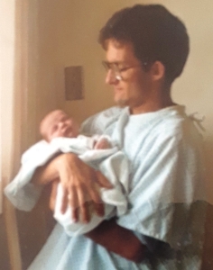 My first born son -- I was there-- July 82