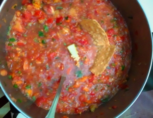 Fresh tomato jalapeno salsa - July 2019